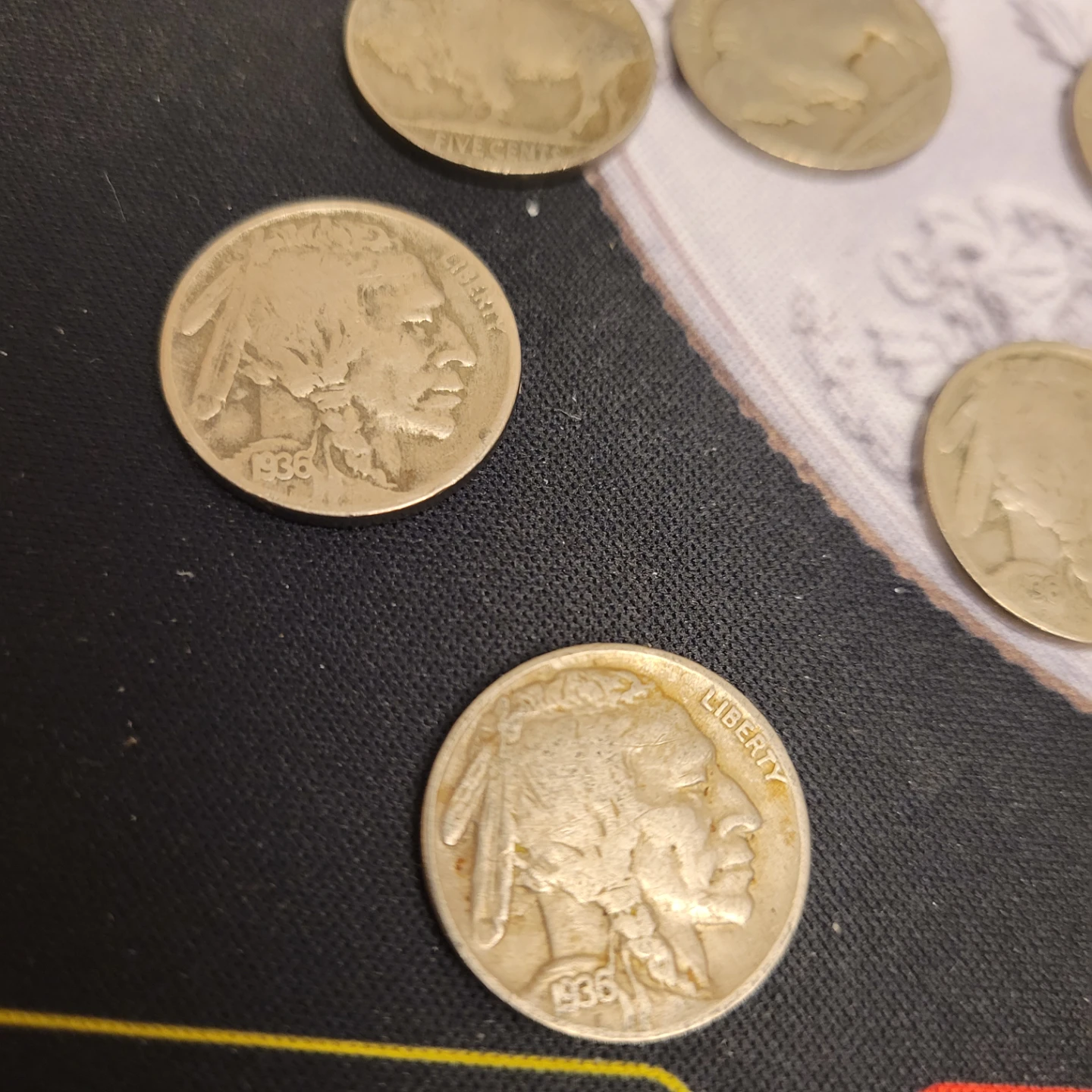 Lot of Vintage Buffalo Nickels