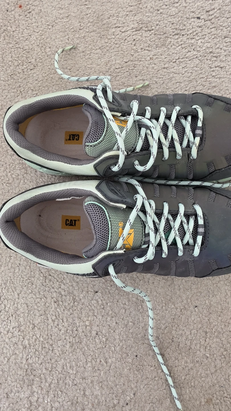 Caterpillar Composite Toe Work Shoes, Size 8.5