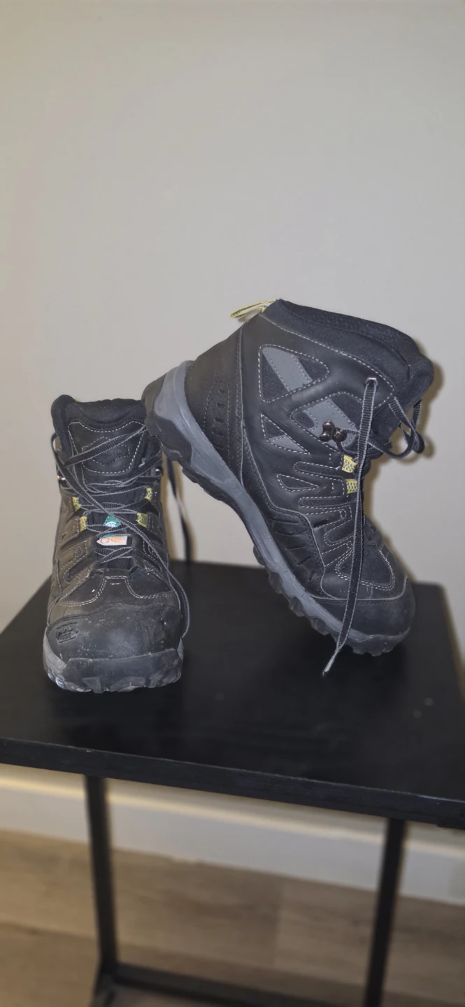 Workload Black Safety Boots Size 9