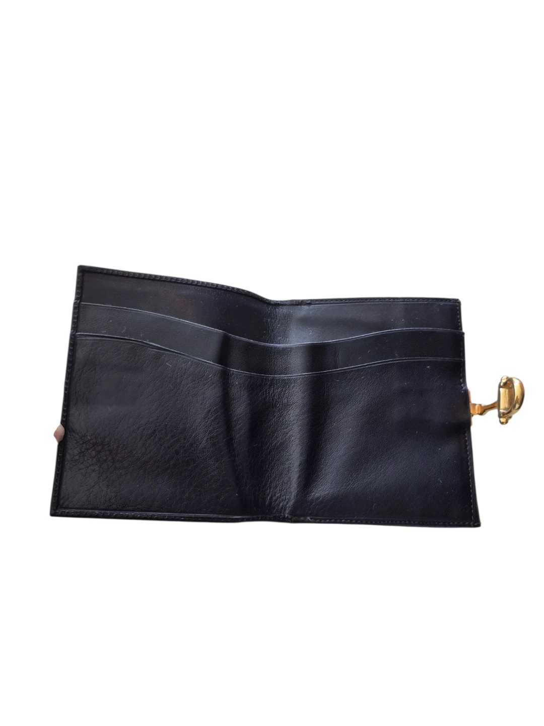 Vintage 1970's Gucci Sherry Line Horsebit Wallet - photo 4
