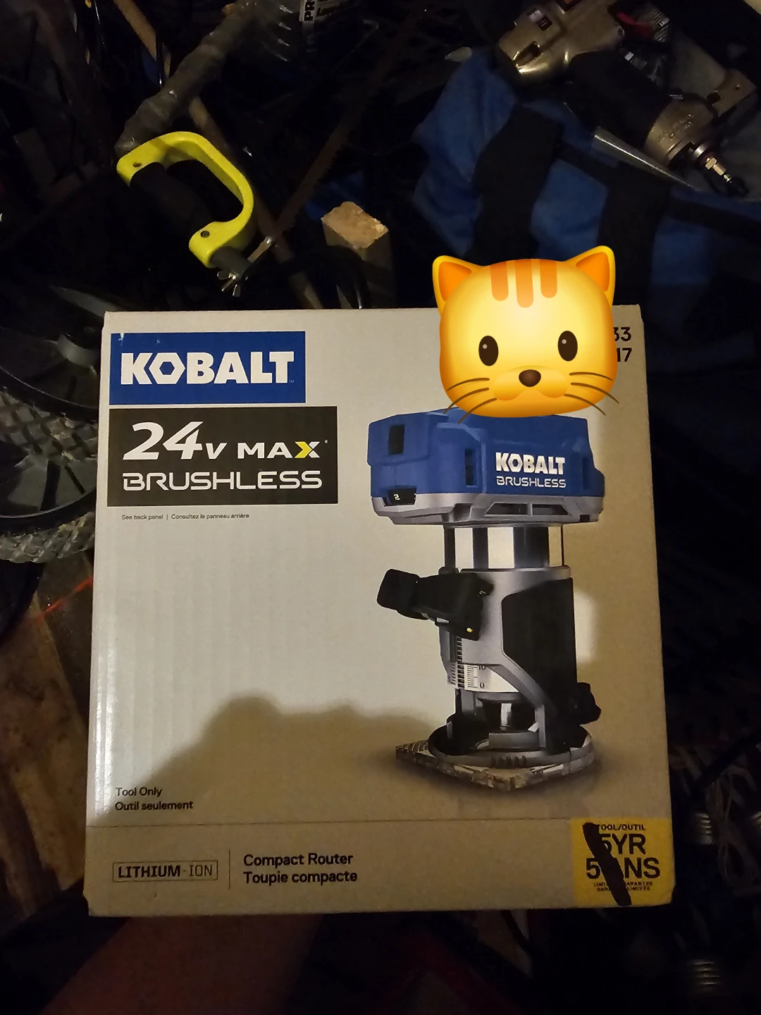 Kobalt 24V Max Brushless Compact Router - Tool Only - photo 2