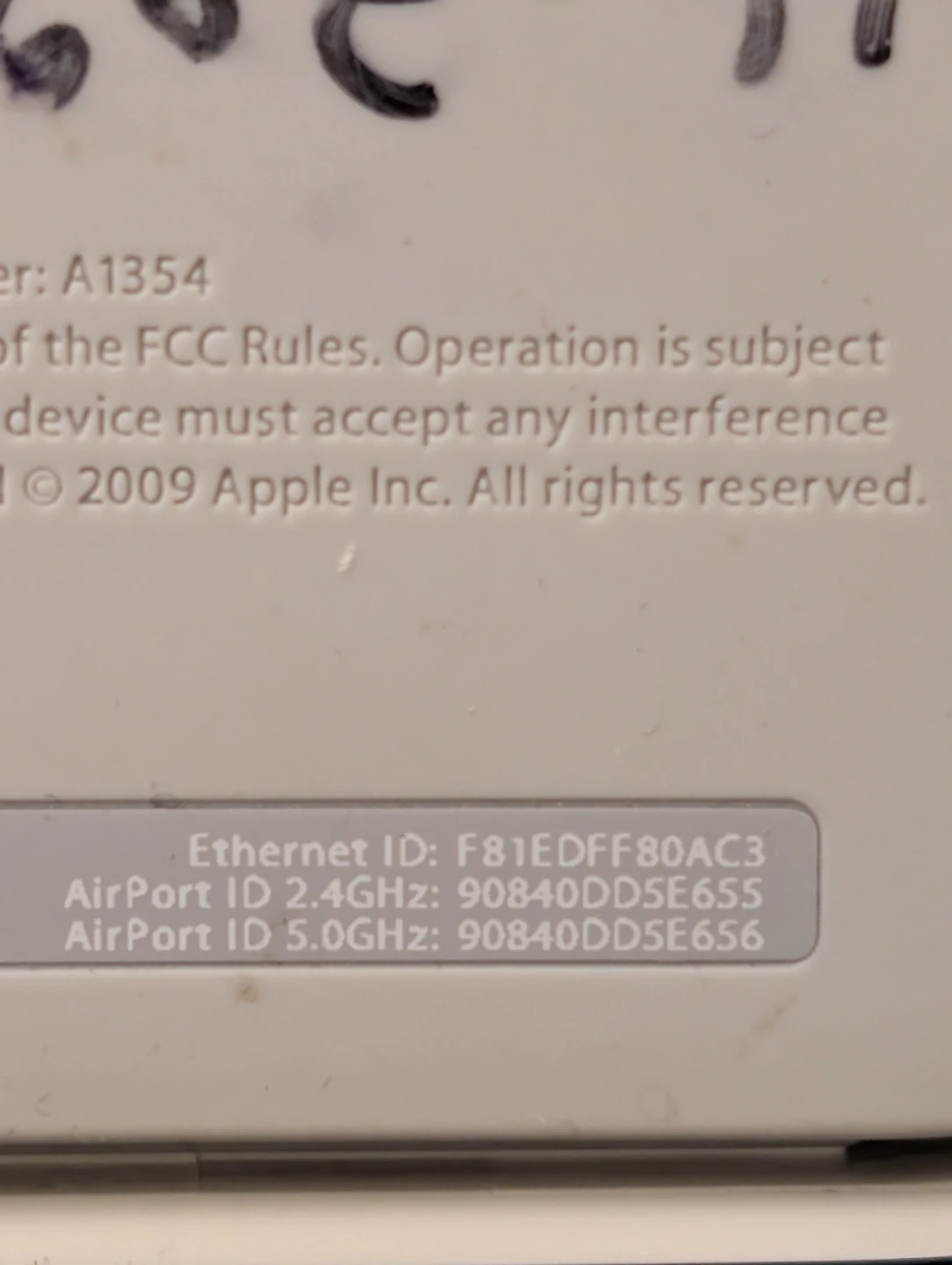 Apple AirPort Extreme Base Station Model A1354 - photo 4