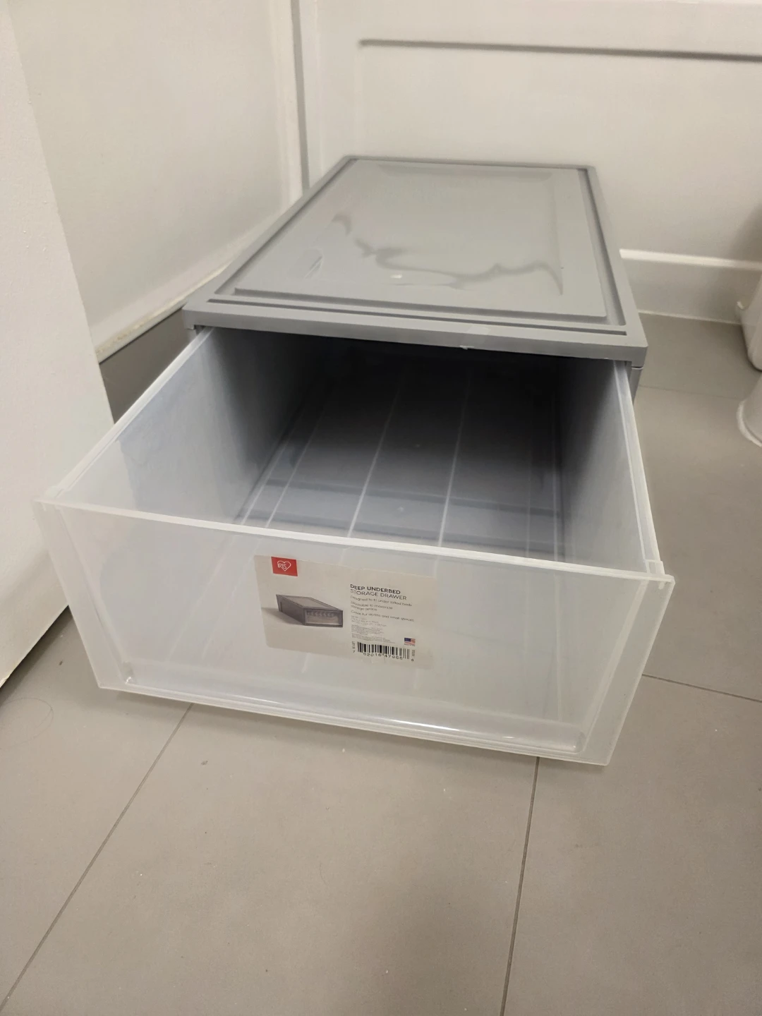 IRIS Deep Underbed Storage Drawer