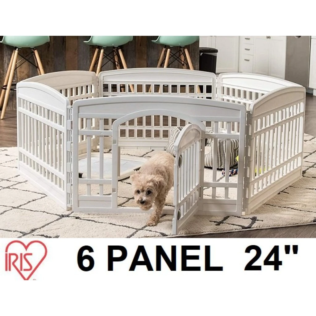 IRIS 6 Panel 24 inch Playpen- Dog Playpen - photo 3