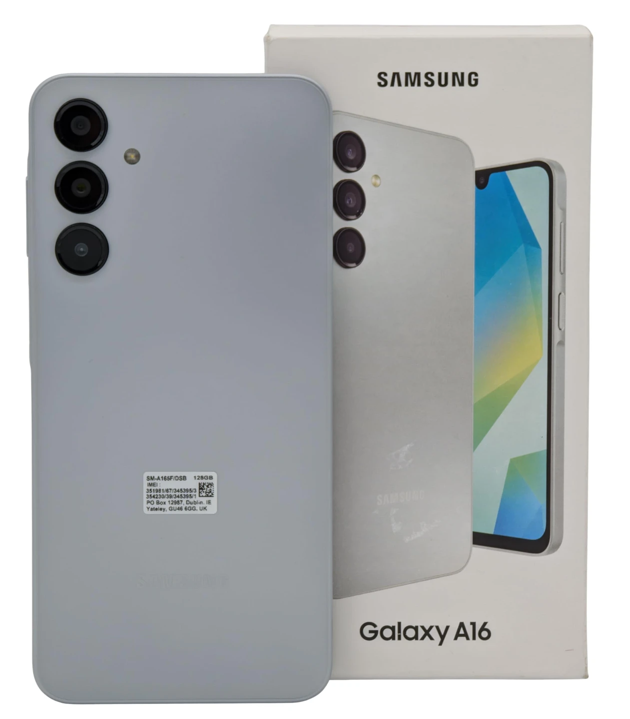Samsung Galaxy A16 128GB Smartphone cracked screen but working