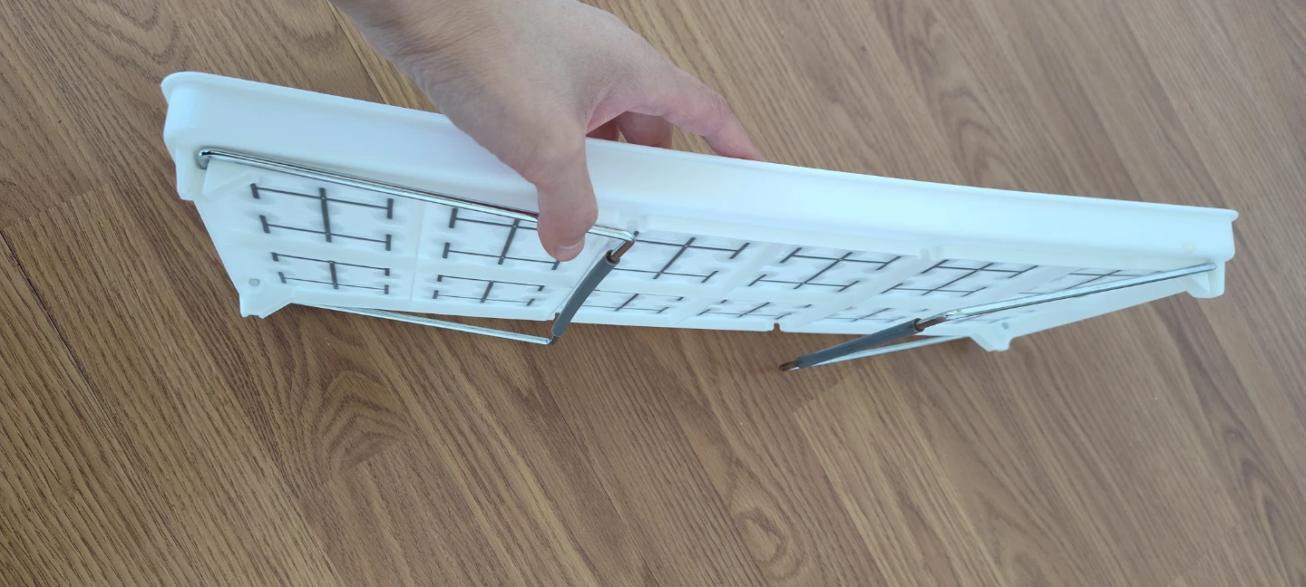 Collapsible White Shelf Organizer - photo 5