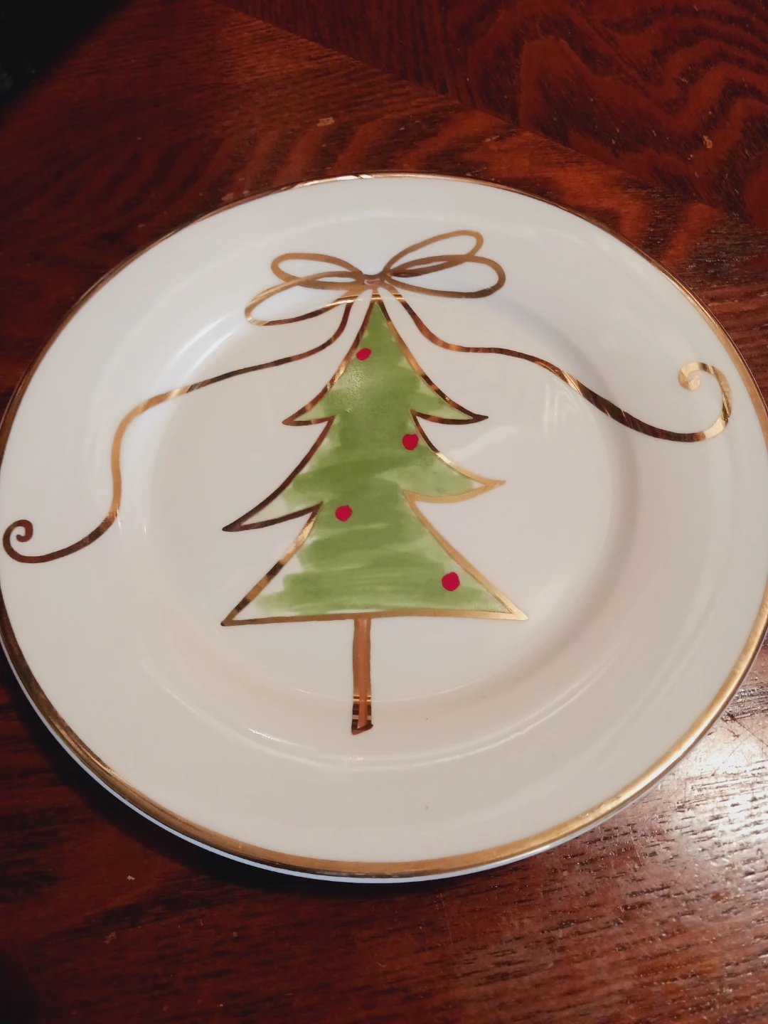 New !! Christmas  Tree 🌲 Decorative Plate - photo 2