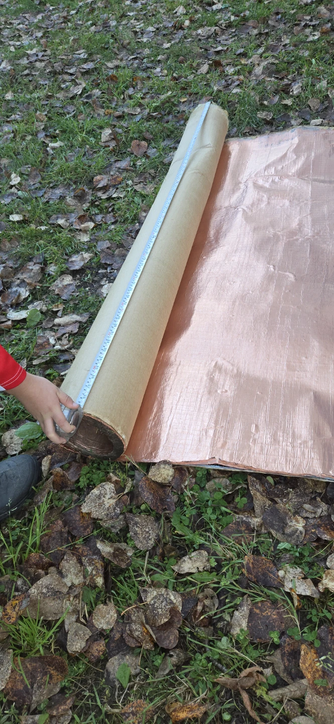 COPPER   Commercial Paper Backed 34 gauge Flashing Rolls
