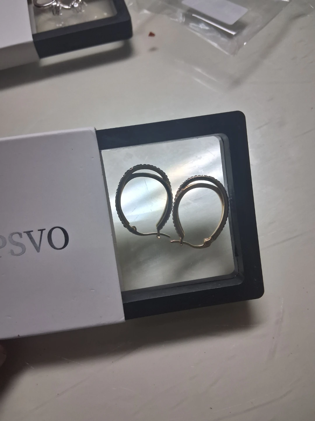 APSVO Gold Tone Hoop Earrings - photo 5