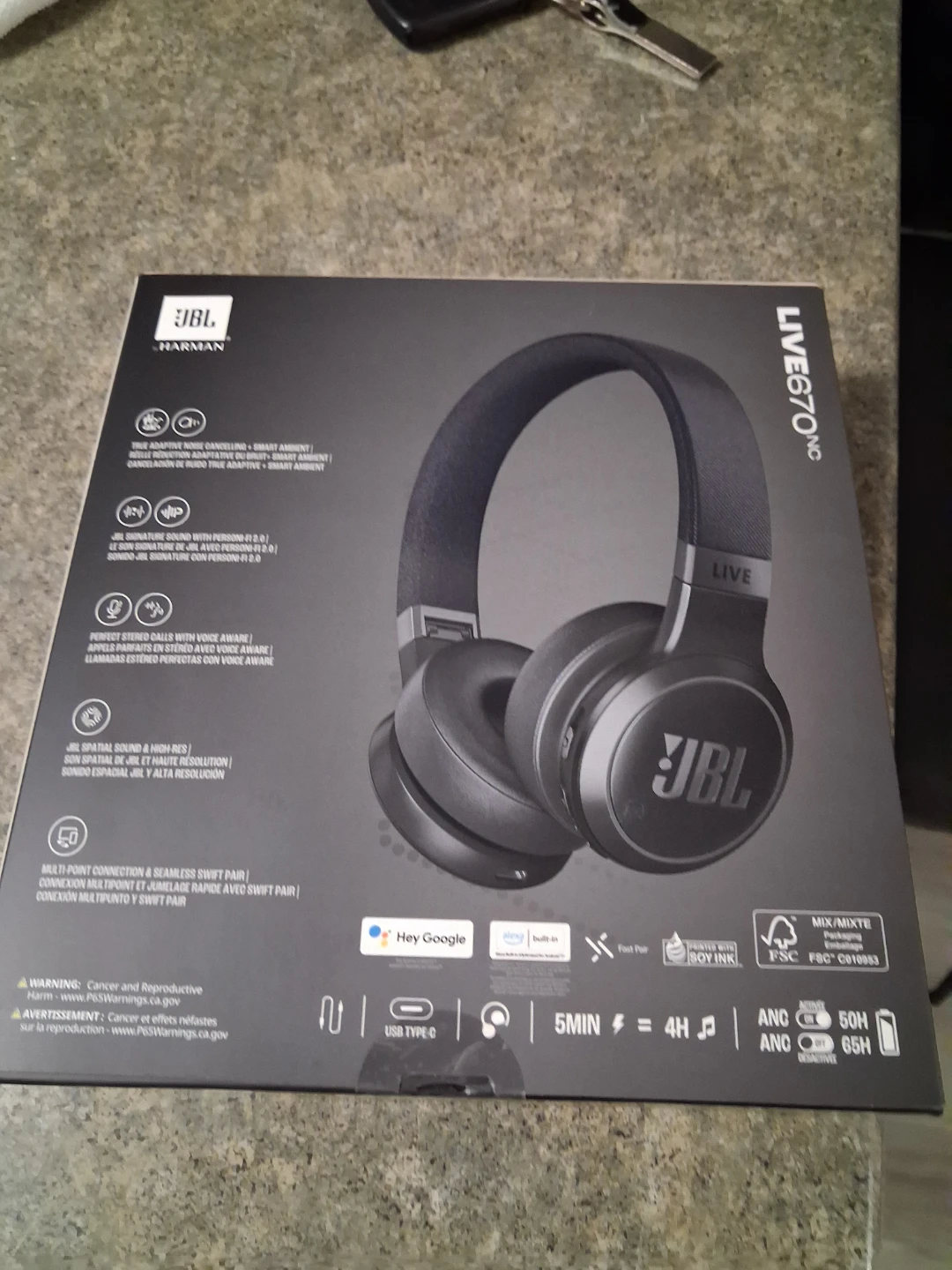 JBL Live 670NC Wireless Headphones - photo 3