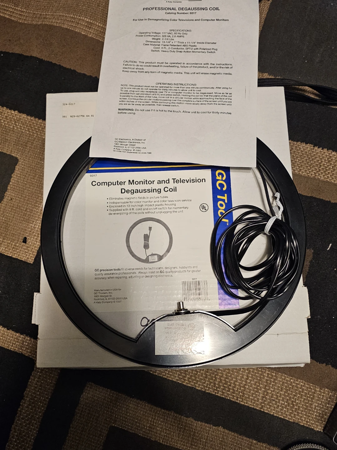 GC Electronics Professional Degaussing Coil 9317 - photo 5