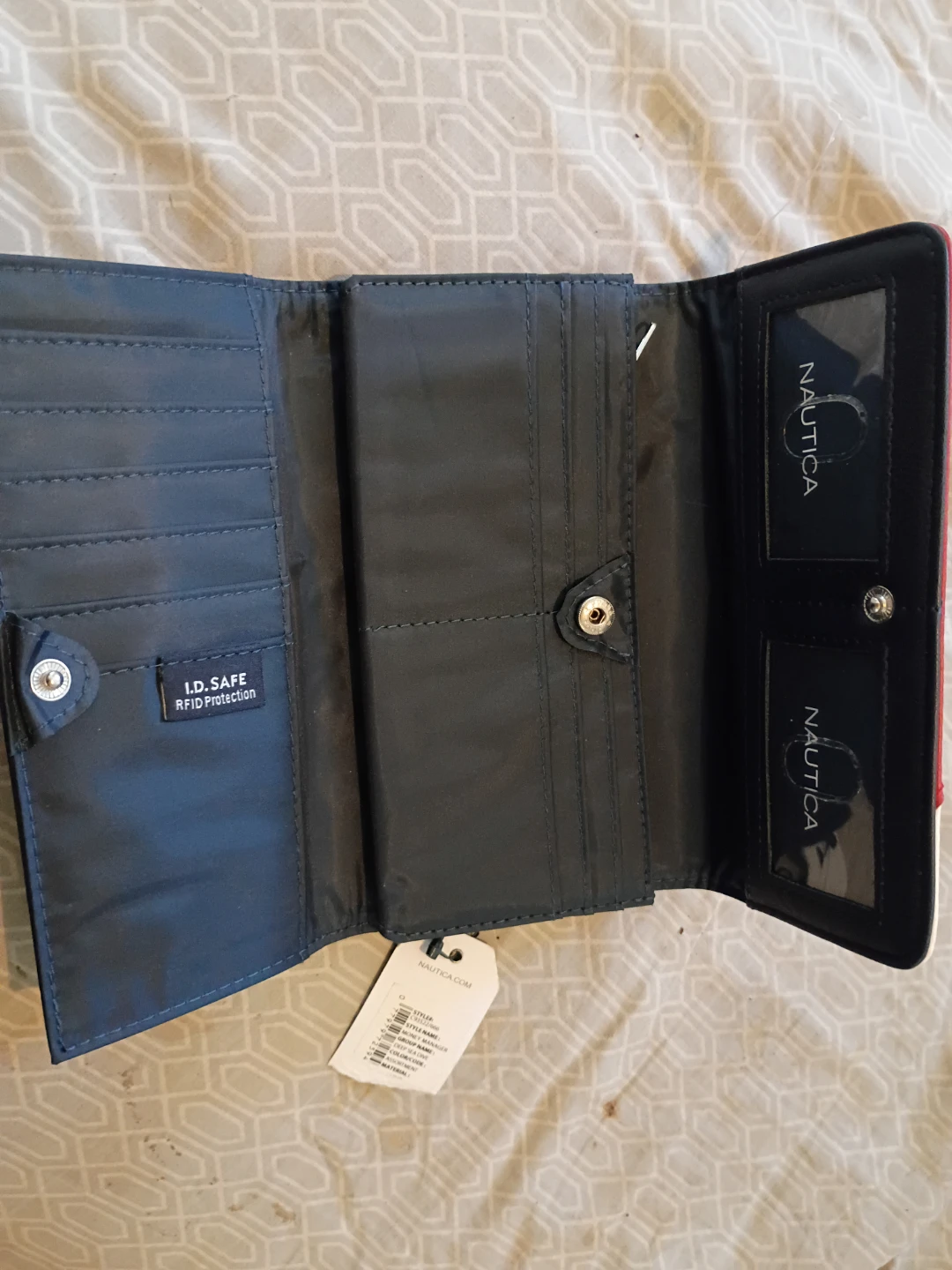 Nautica Colorblock Wallet with RFID Protection - photo 2