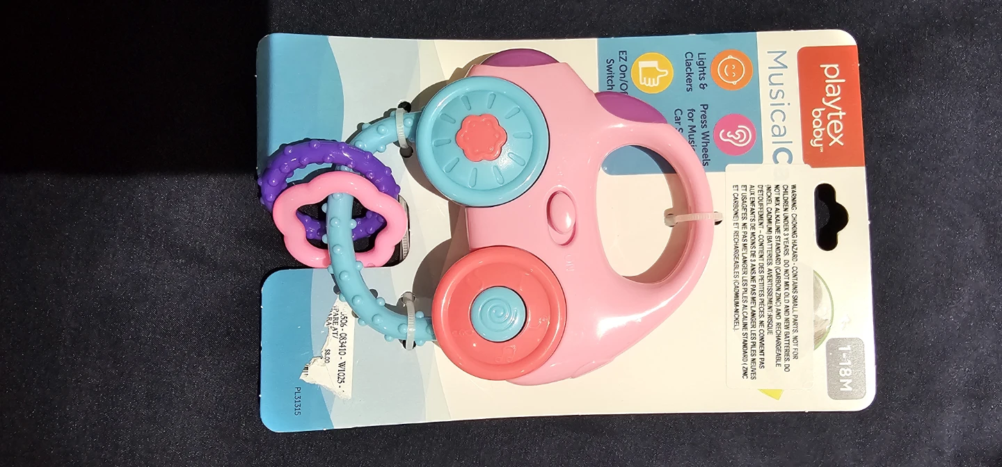 Playtex Baby Musical Car Toy and Itzy Ritzy Teether - photo 2
