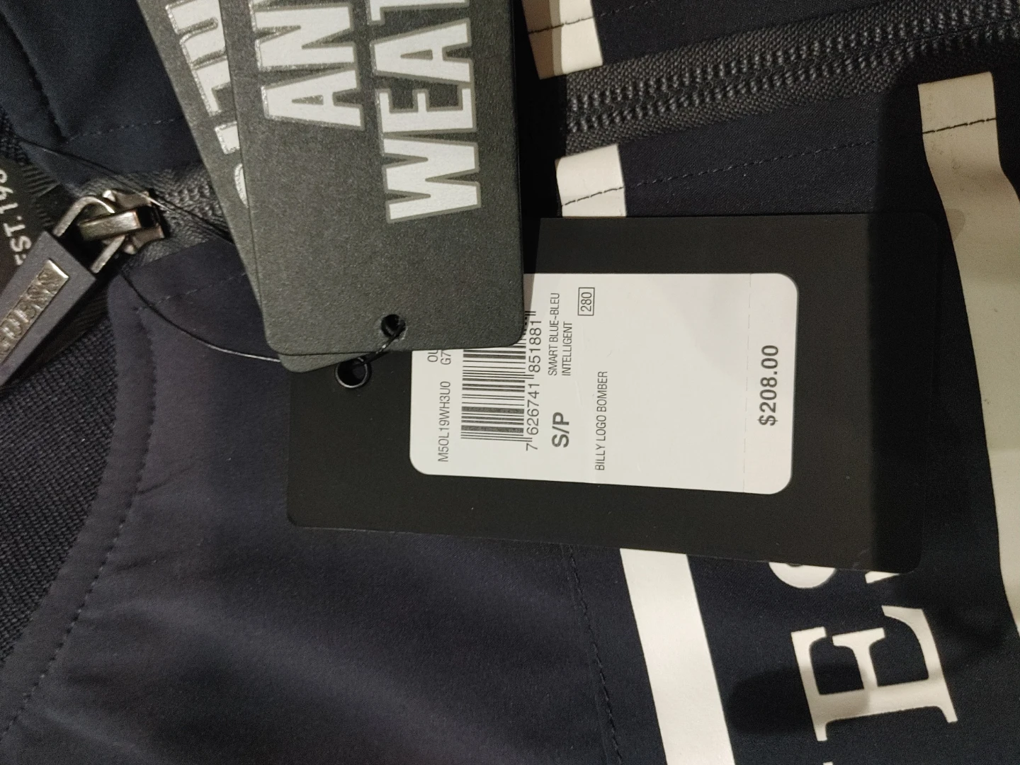 Guess Billy Logo Bomber Jacket - Brand NEW With Tags! - photo 3