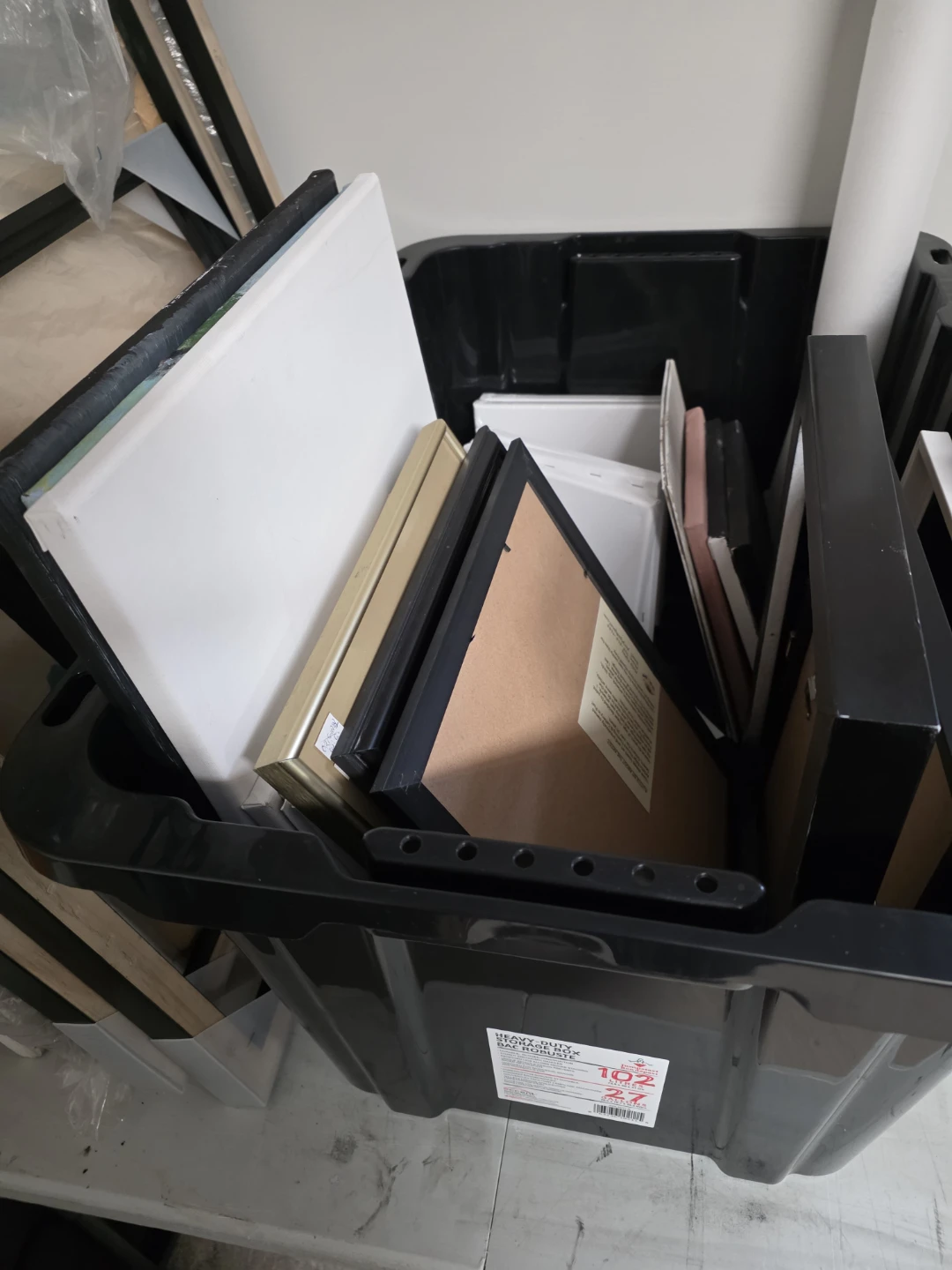 Large variety of stretched canvas  11x14 with frames
