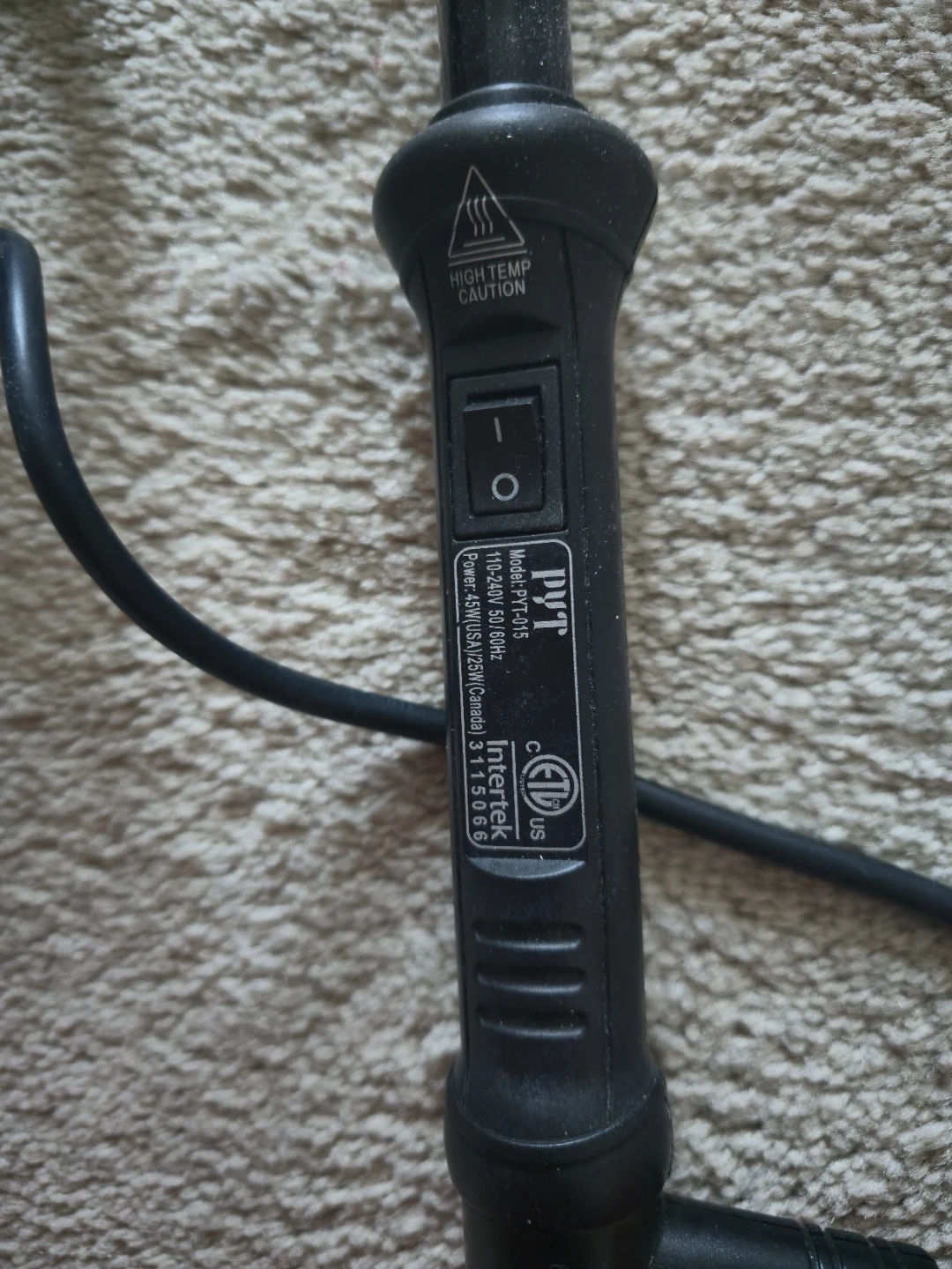 PYT Curling Wand Model PYT-015 - photo 2