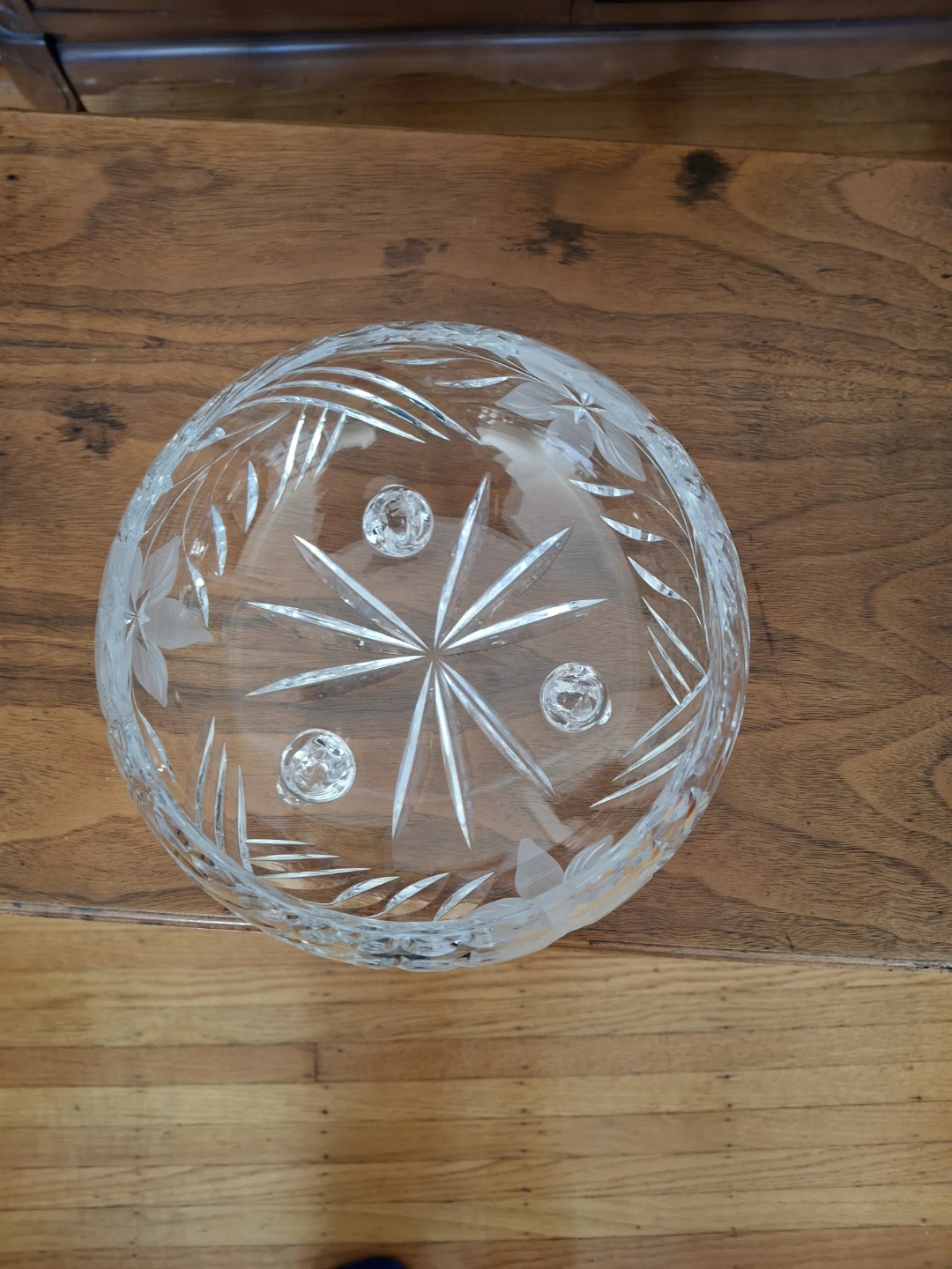 Crystal Footed Serving Bowl - photo 3