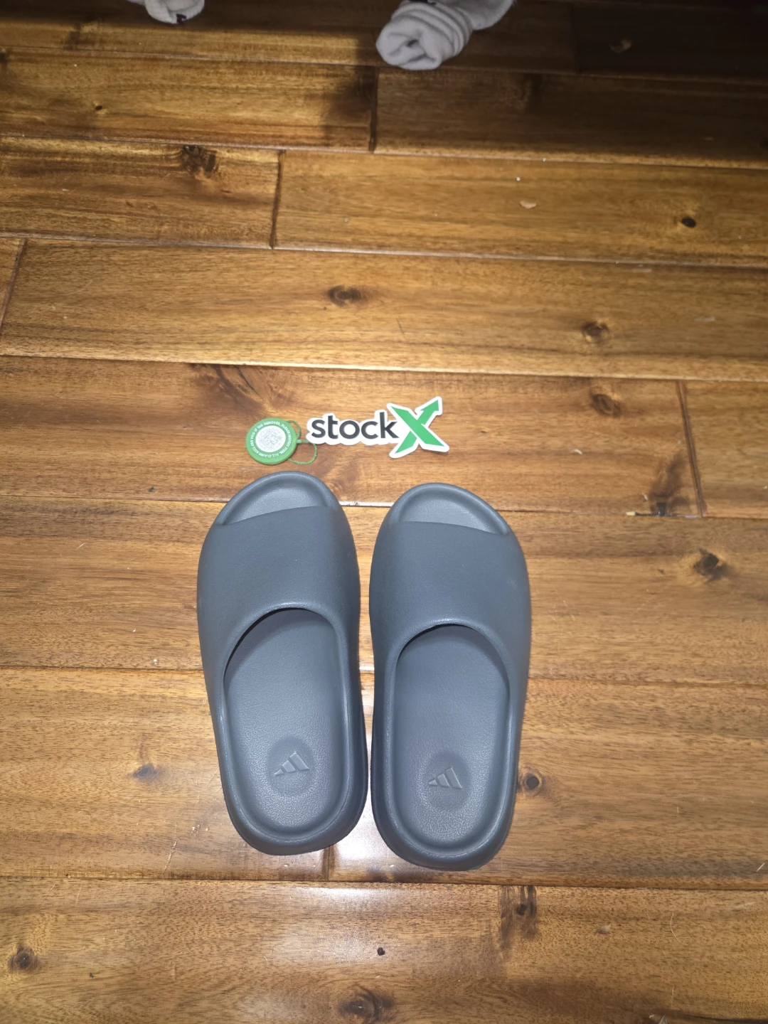 Adidas Slides Grey Size 4US