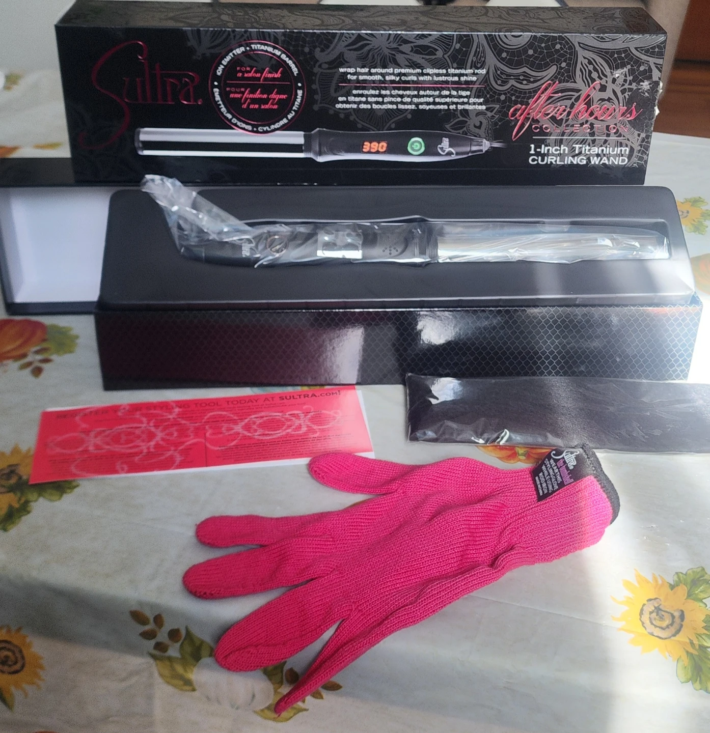 Sultra After Hours 1-Inch Titanium Curling Wand