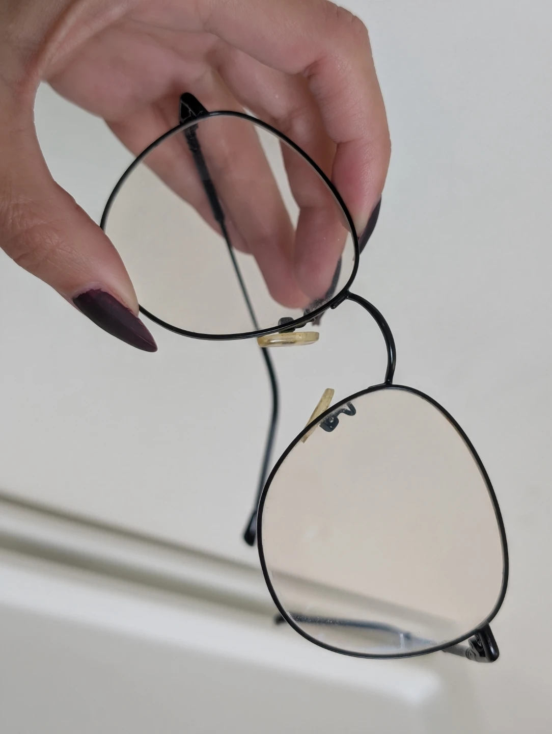 Black Metal Frame Protective Screen Glasses - photo 2