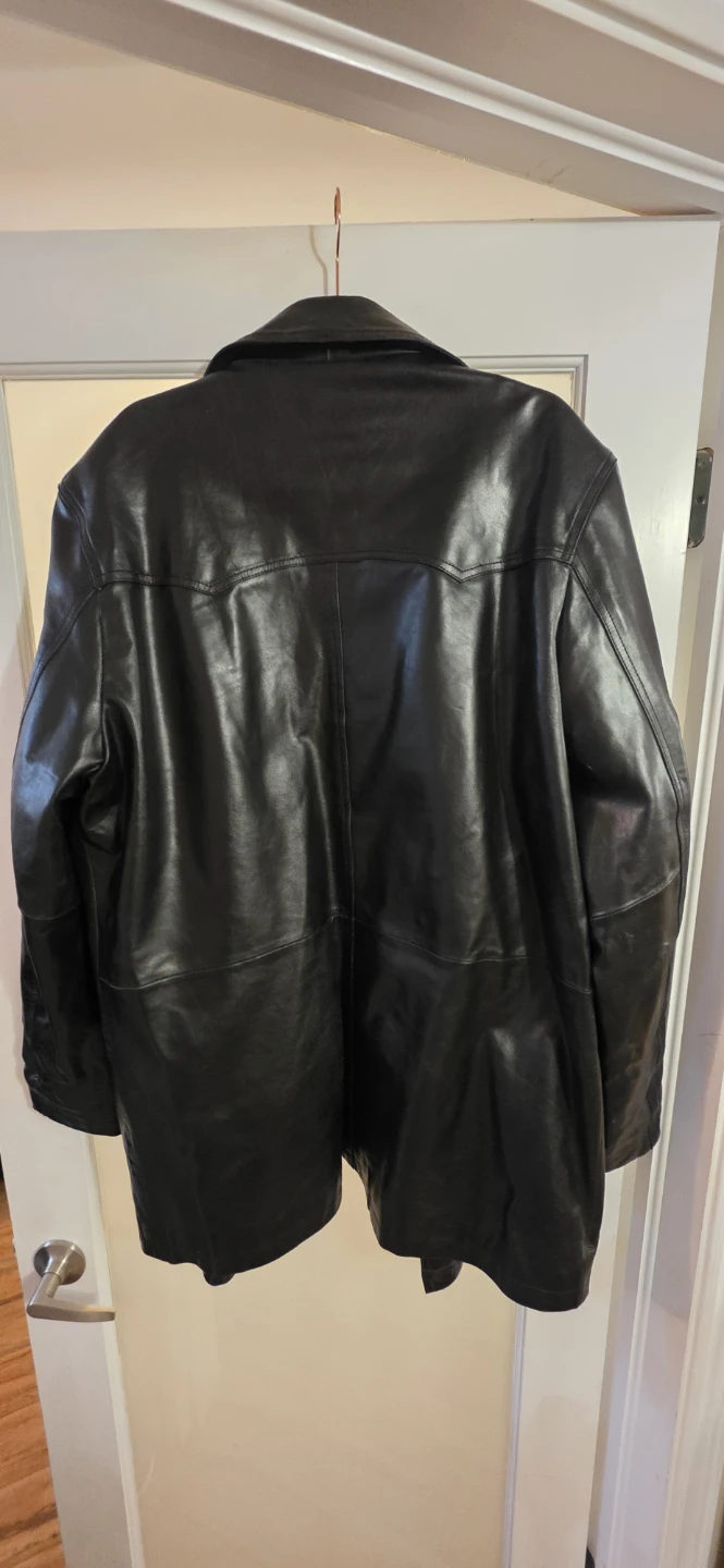 LeatherBuy.com Black Leather Jacket Size Large - photo 2