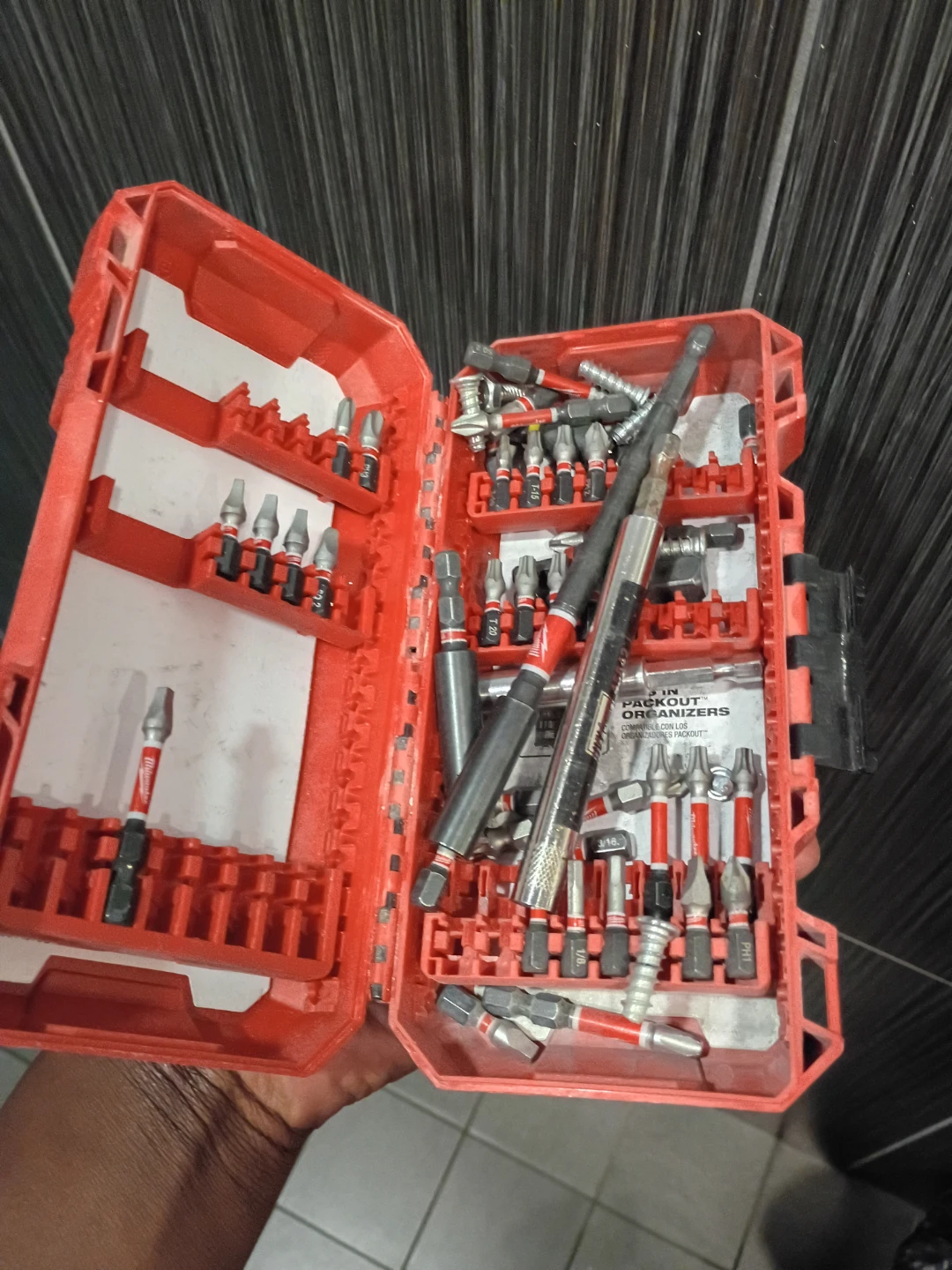 Milwaukee M18 Impact Driver with Battery and Bit Set - photo 4
