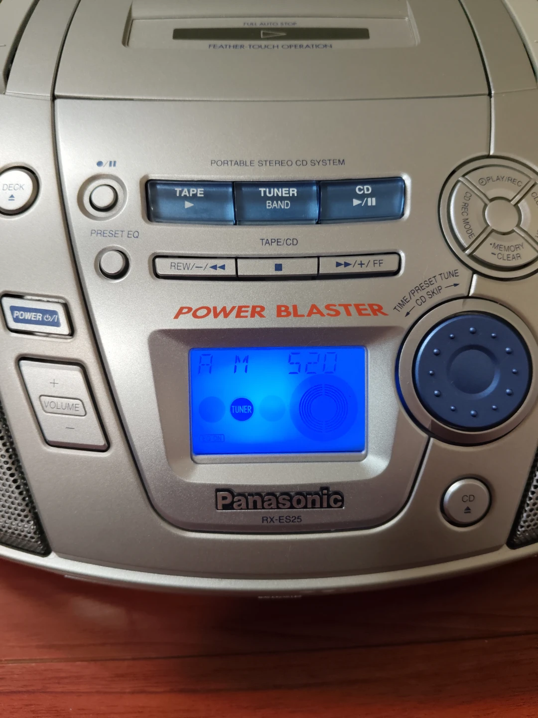 Panasonic Power Blaster Portable Stereo System RX-ES25 - photo 2