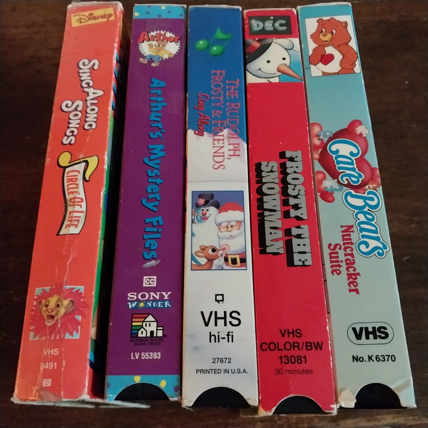 Set of 5 Children's VHS Tapes - photo 2