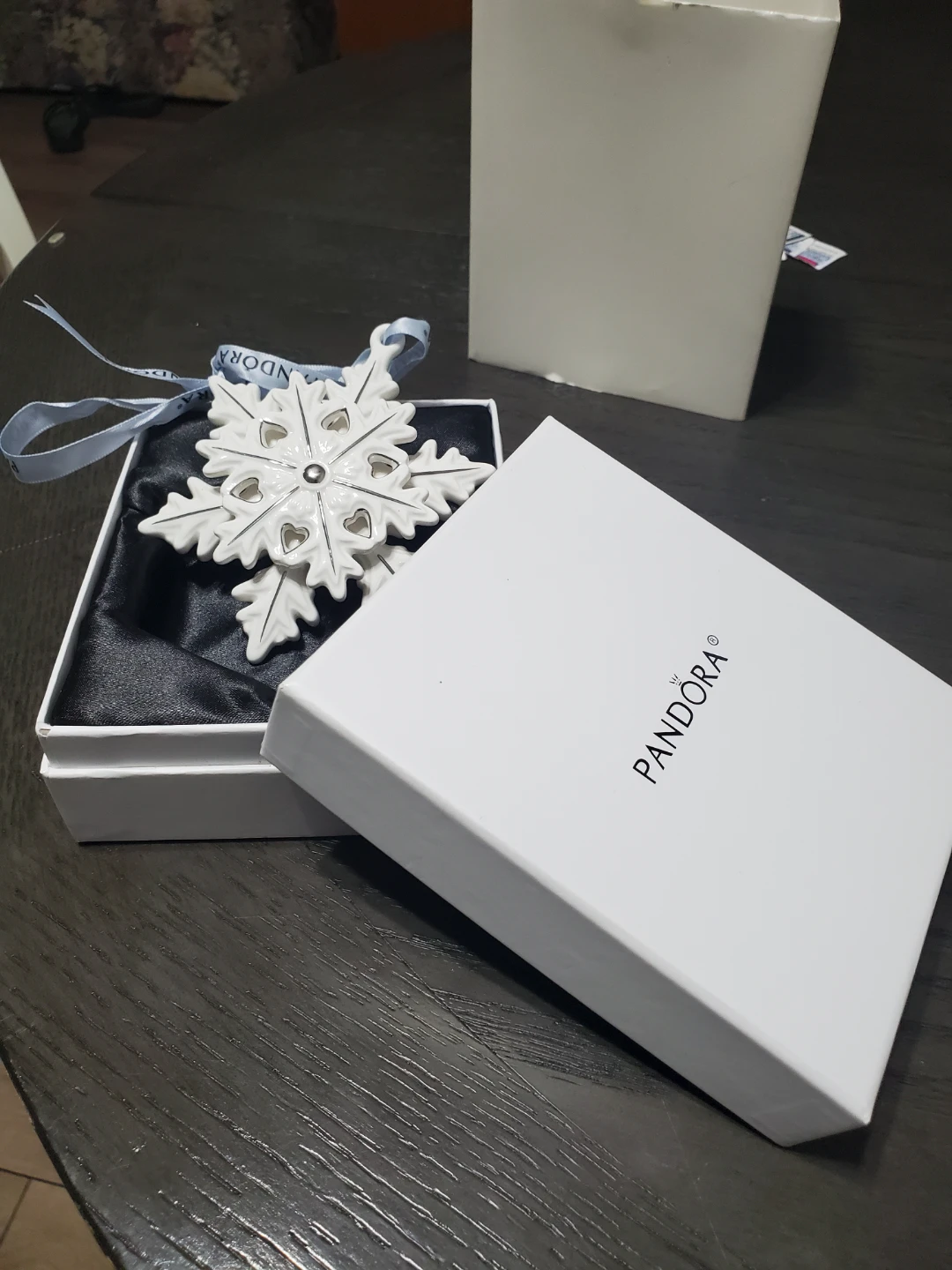 Pandora 2015 Porcelain Snowflake Ornament