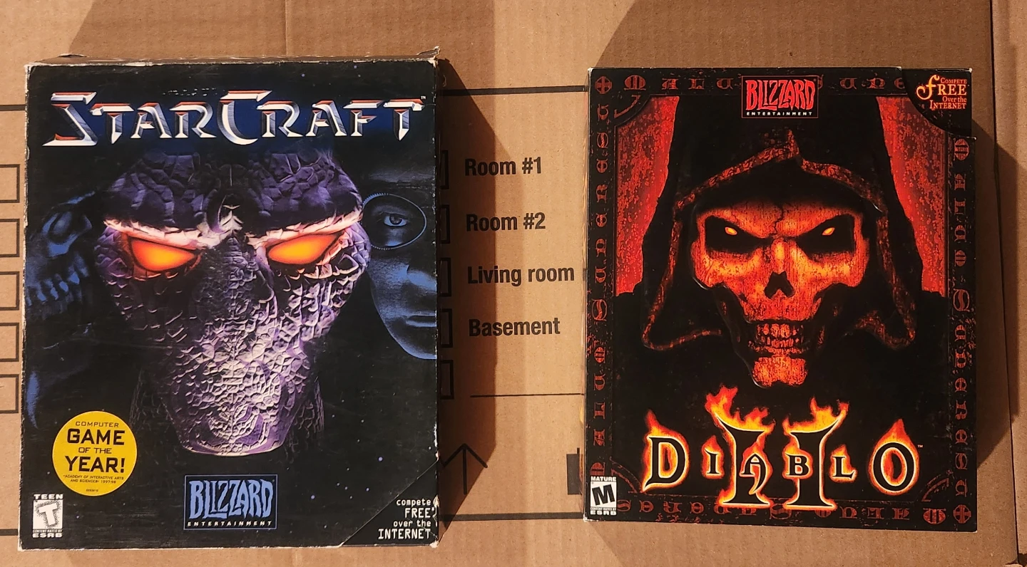 Big box PC Blizzard PC Game Collection: StarCraft and Diablo II - photo 4