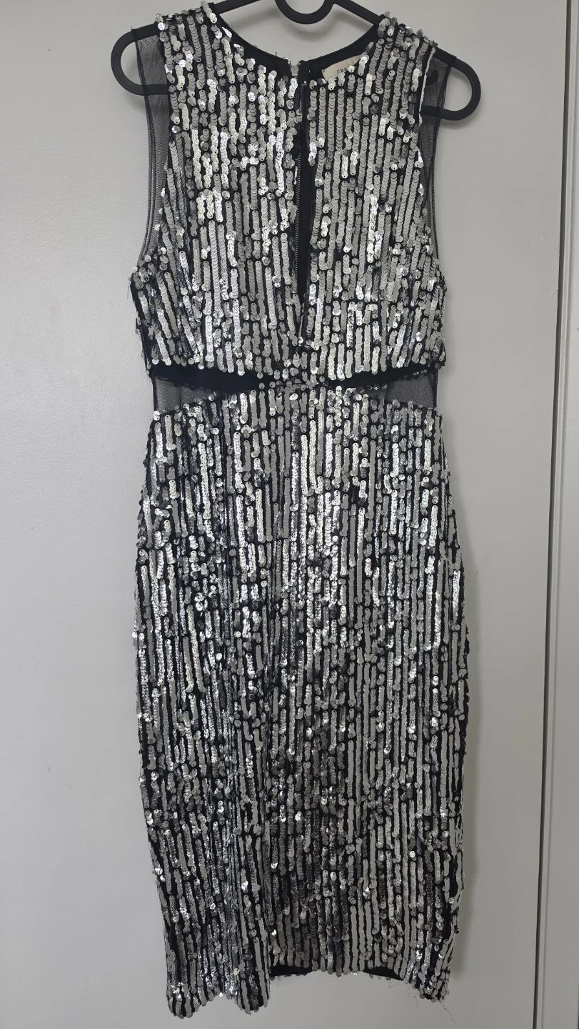 Chelsea Black Sequin Dress, Never Worn