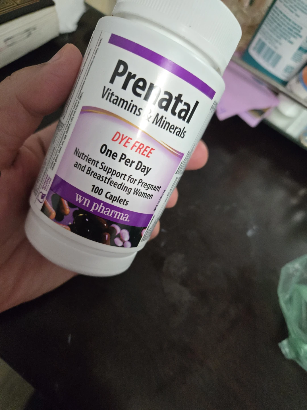 WN Pharma Prenatal Vitamins & Minerals 100 Caplets