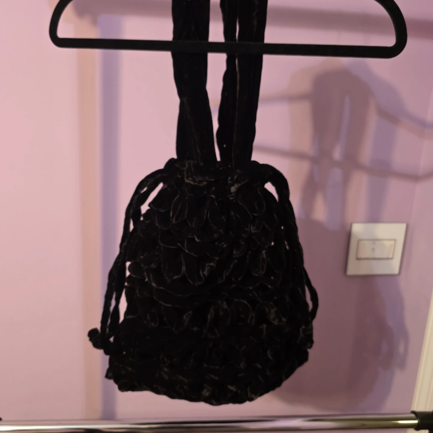 Vintage GIORGIO ARMANI Black Label Borgonuovo 21Velvet  Bag - photo 2