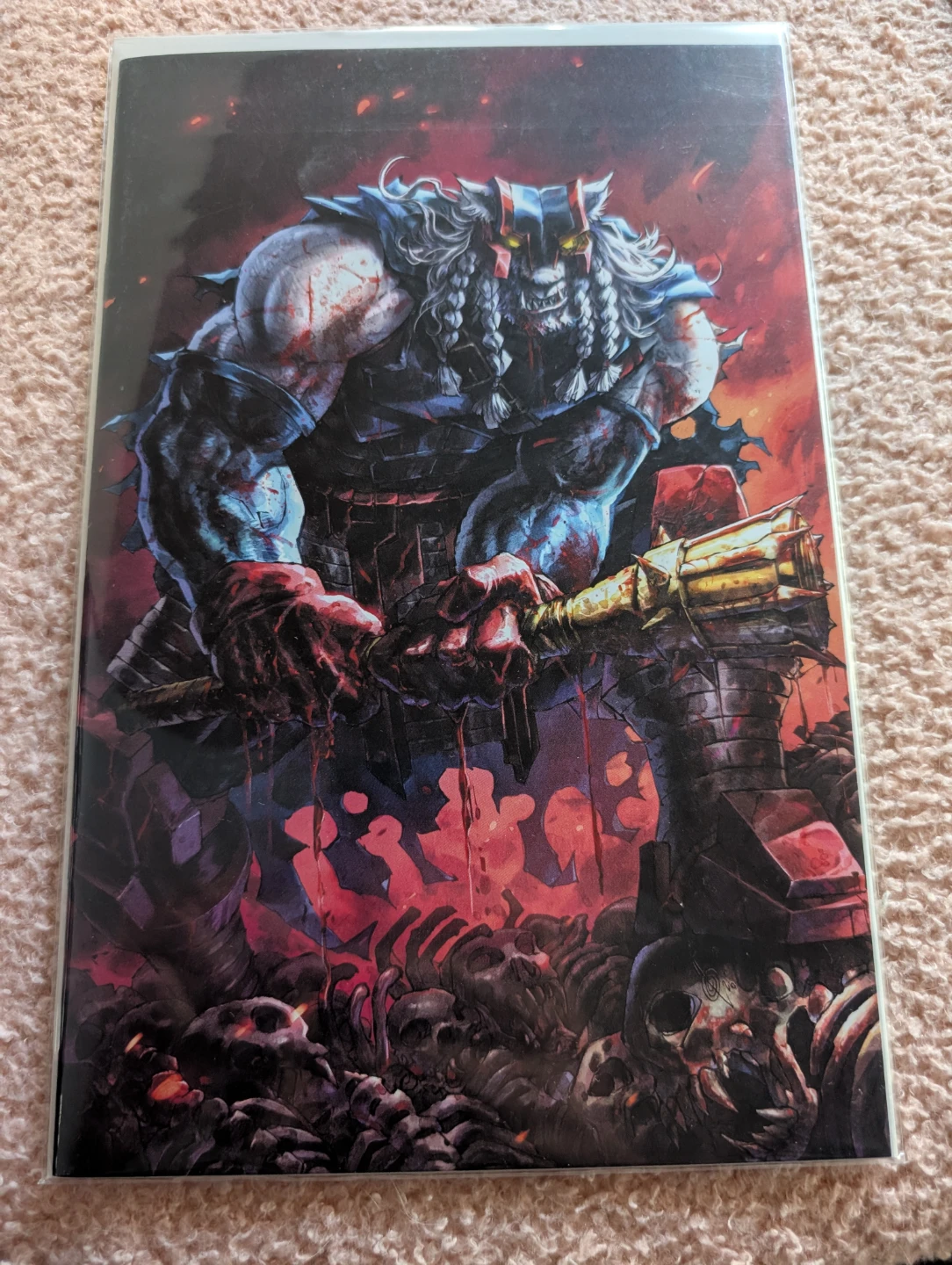 Invincible Battle Beast #9 Alan Quah Exclusive Virgin Variant