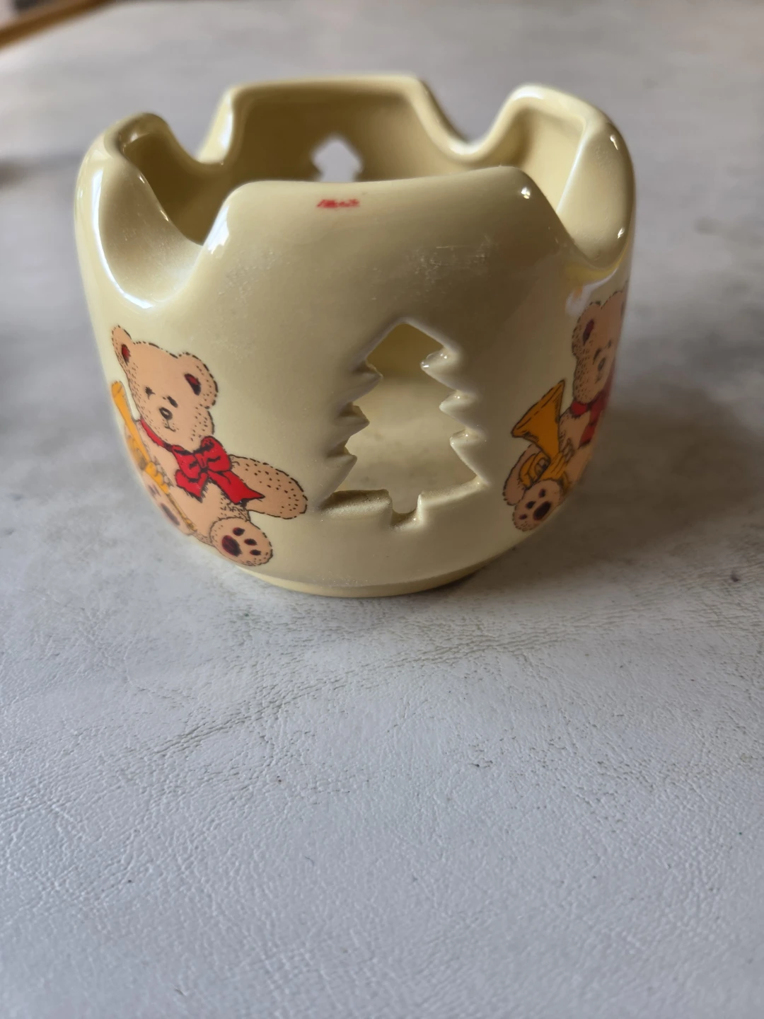 Ceramic Christmas Tree Candle Holder - photo 3