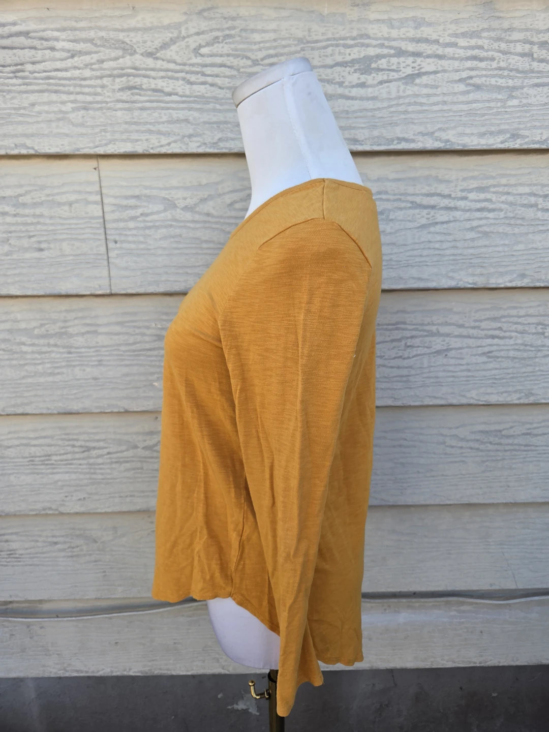 Artisan NY Mustard Long Sleeve Top - photo 3