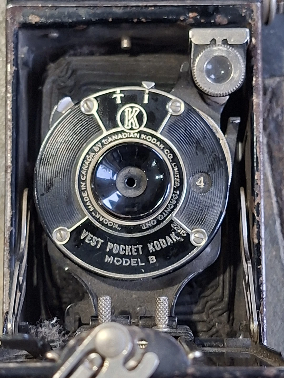 Vintage 1920s Vest Pocket Kodak Model B Folding Camera