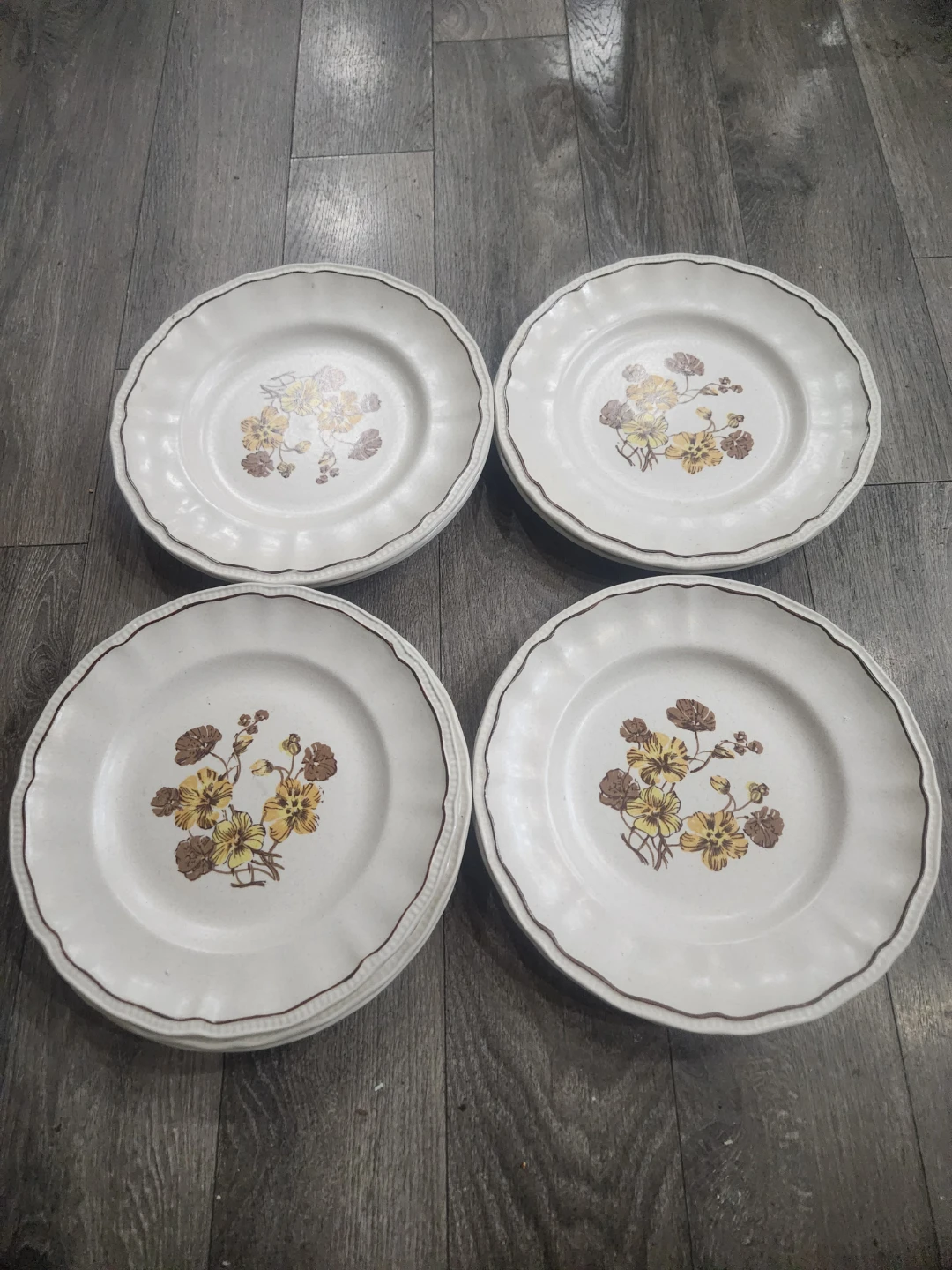 Set of 10  Kensington Ironstone Plates - photo 3