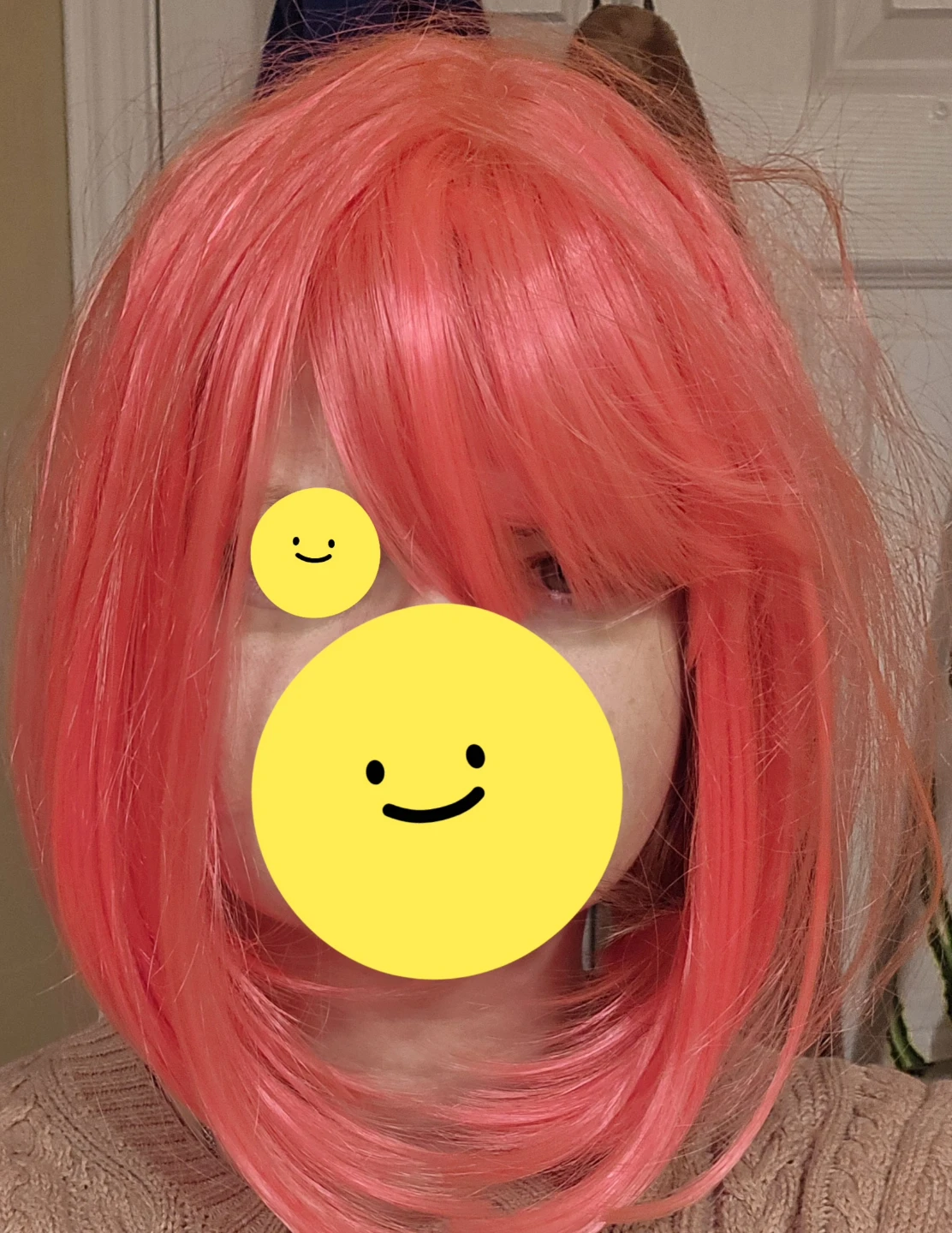 Bright Pink Bob Wig