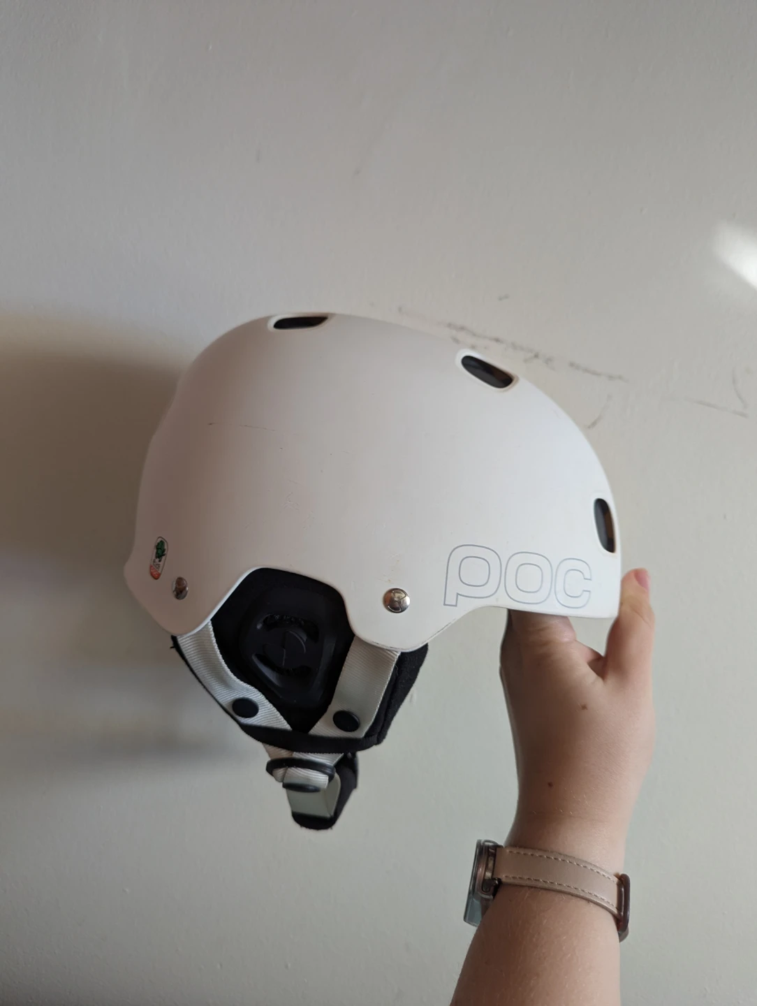 POC Receptor Bug Helmet White