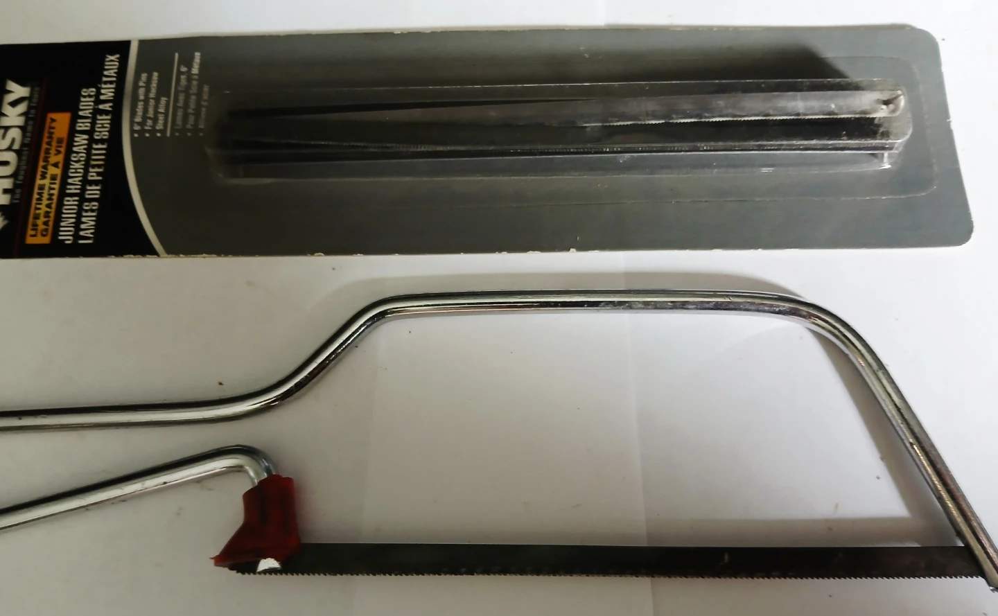 Husky Junior Hacksaw with Spare Blades - photo 2