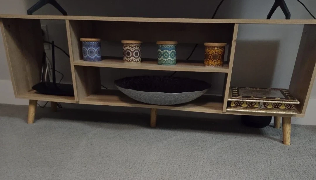 Modern Wood TV Stand