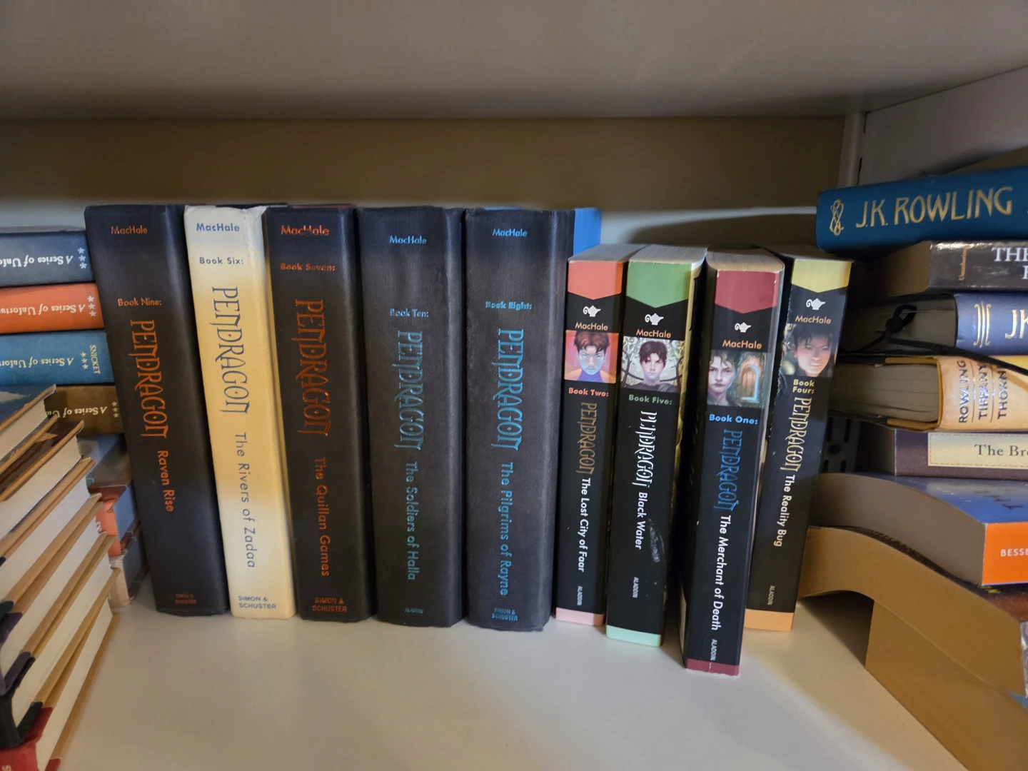 Pendragon book series (1-10) Missing book 3