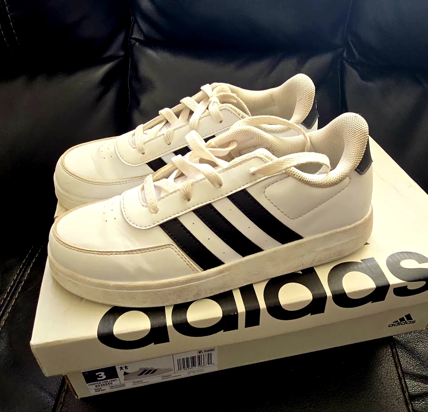 Adidas Breaknet2.0 kids sneakers in box size 3 - photo 2