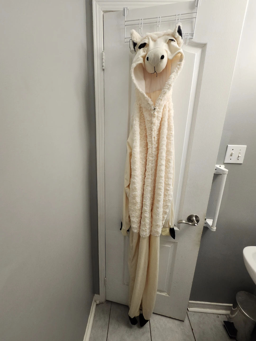 Llama Hooded  adult  costume - photo 2