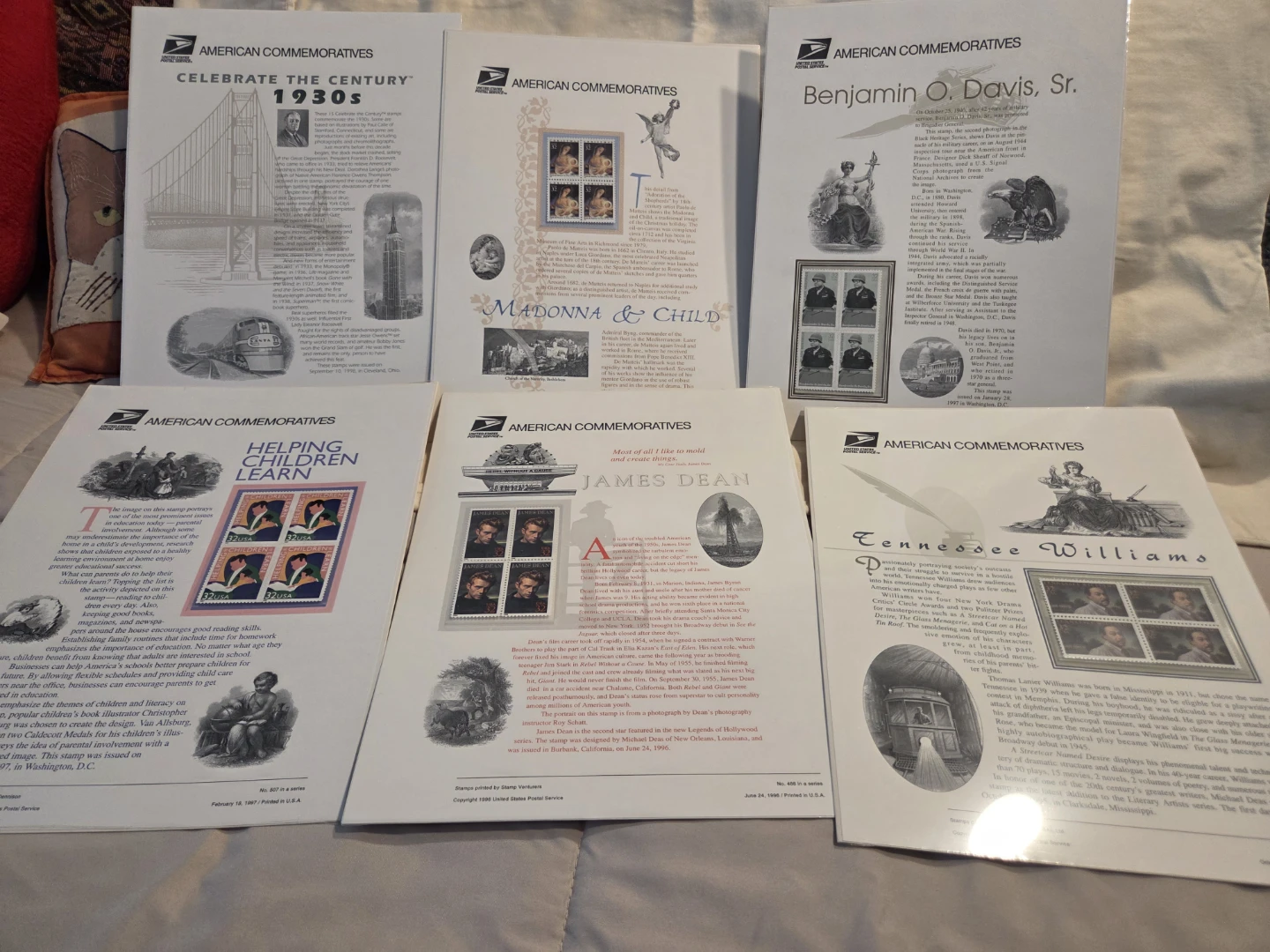 American Commemorative Stamps (25b) - photo 2
