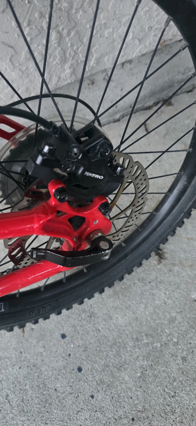 Kids MTb Bike - MEC DASH Red Mountain Bike with Shimano Altus - photo 3