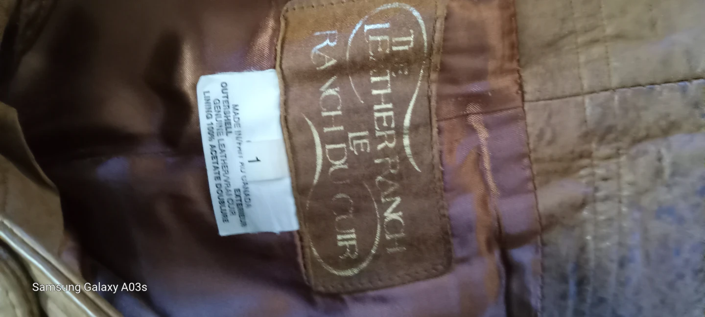 Leather Ranch Vintage Leather Jacket and Pants Set - photo 4