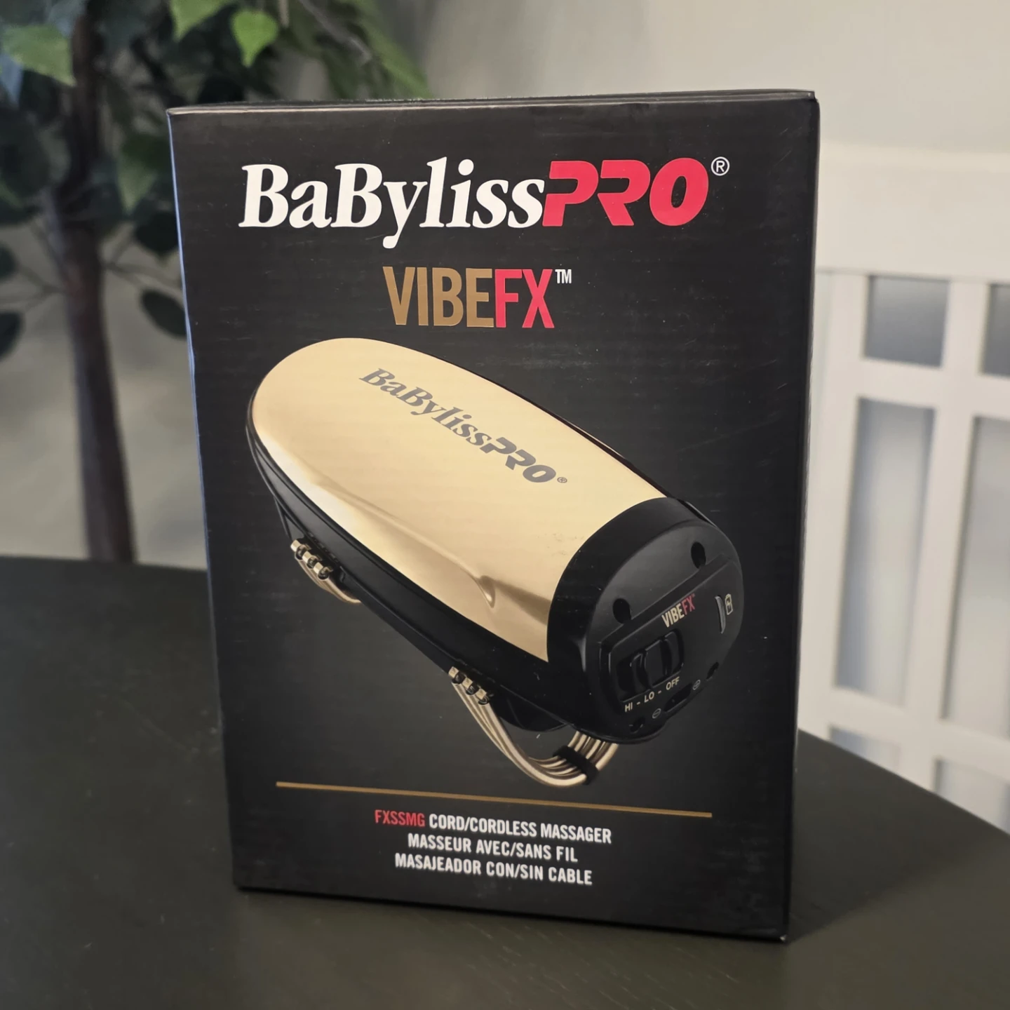 BaBylissPRO VIBEFX Cord/Cordless Massager