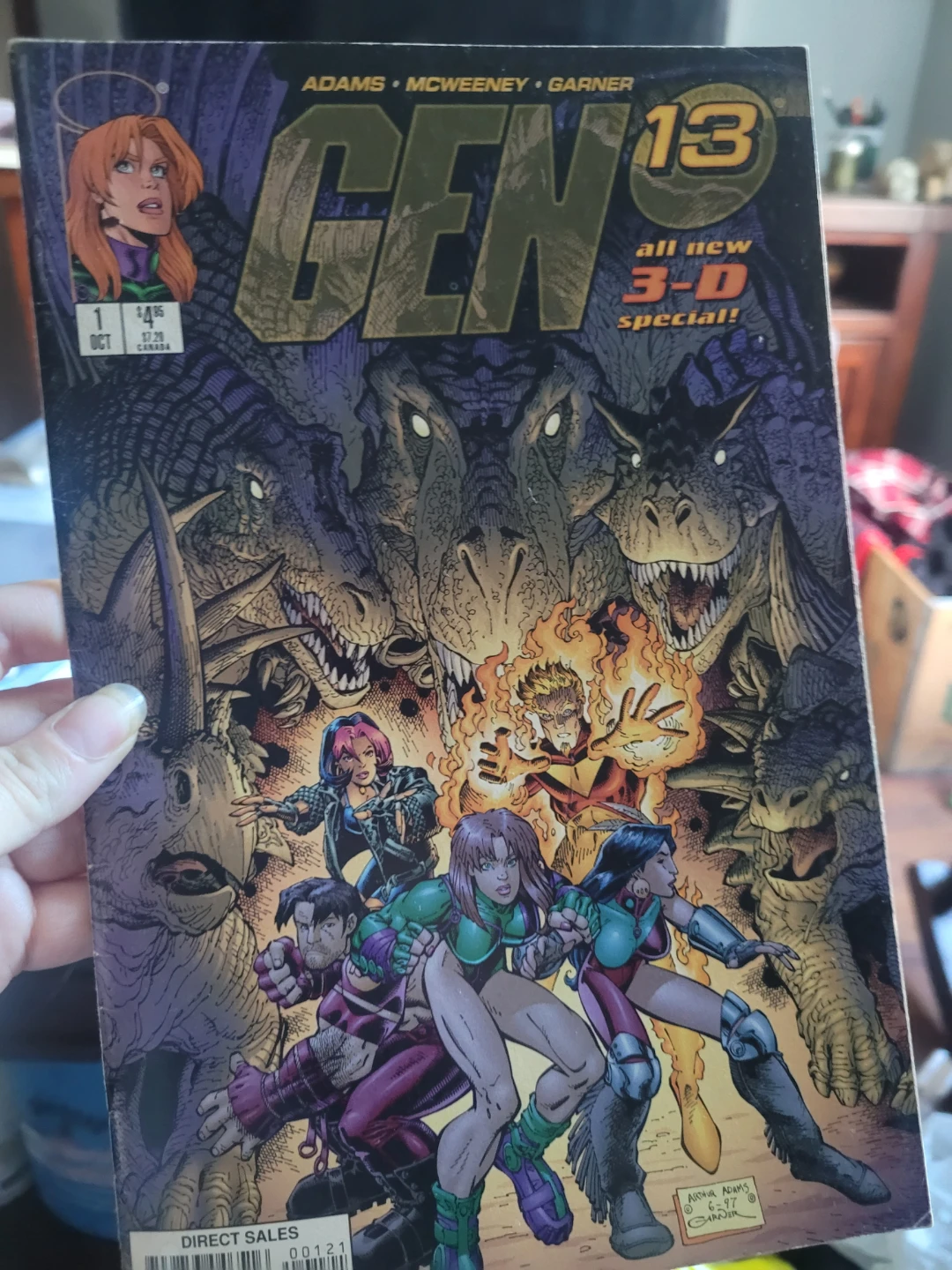GEN 13 3D comic